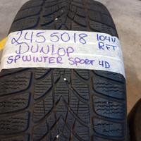 GOMME 245 50 18 DUNLOP INVERNALI M+S RUNFLAT