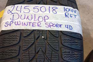 GOMME 245 50 18 DUNLOP INVERNALI M+S RUNFLAT