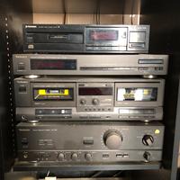 Impianto stereo Technics/Pioneer completo