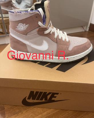Nike Jordan 1 High Zoom Air CMFT Fossil Stone - 43
