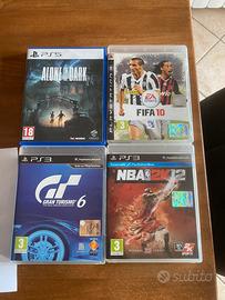 Gioco ps5 Alone in the Dark + giochi ps3