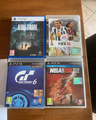 Gioco ps5 Alone in the Dark + giochi ps3