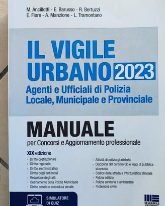 Manuale Agenti e Ufficiali di Polizia Locale, Muni