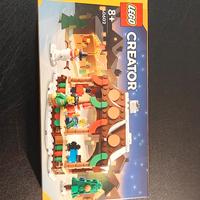 LEGO Creator 40602 Bancarella del mercato invernal