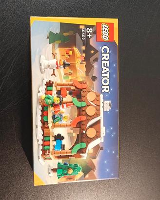 LEGO Creator 40602 Bancarella del mercato invernal
