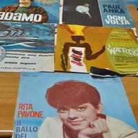 LOTTO 5 DISCHI IN VINILE 45 GIRI ANNI 60