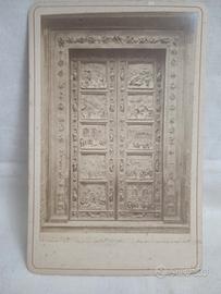 Carte de visite Alinari Porta del Paradiso Firenze