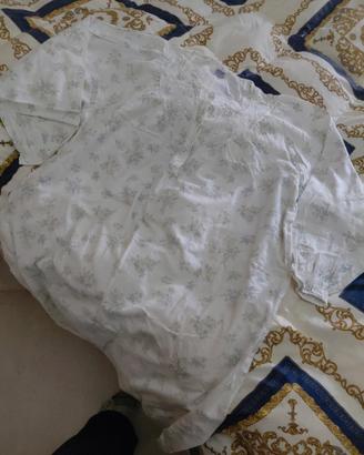 camicia da notte caldo cotone tipo flanella  