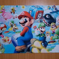 Mousepad tappetino XL XXL Super Mario Bros 60x30cm