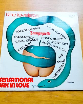 Lovelets - Sensational Sax In Love LP 1a ediz. 74
