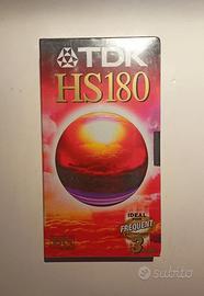 cassette VHS tdk hs 180