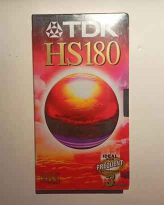 cassette VHS tdk hs 180