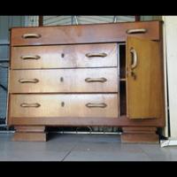 Mobile anni 50 con specchio.