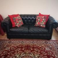 Divano letto 2 posti Chesterfield