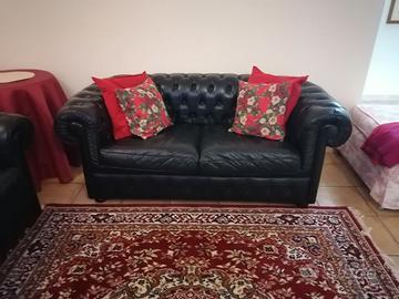 Divano letto 2 posti Chesterfield