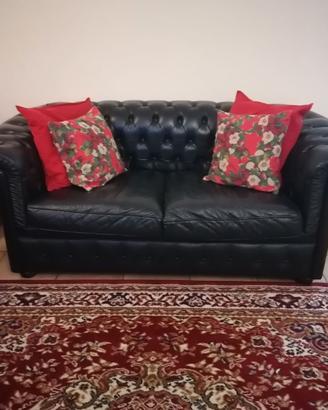 Divano letto 2 posti Chesterfield