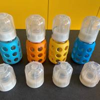 4 Bottiglie/ Biberon di Lifefactory, in vetro, 120