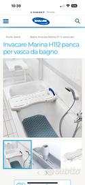Tavola per vasca da bagno per anziani