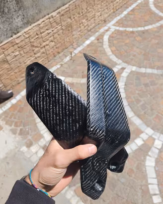 Paramani in Fibra di Carbonio per Honda Transalp -