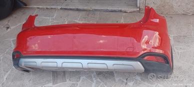 Paraurti posteriore rosso fiat tipo cross