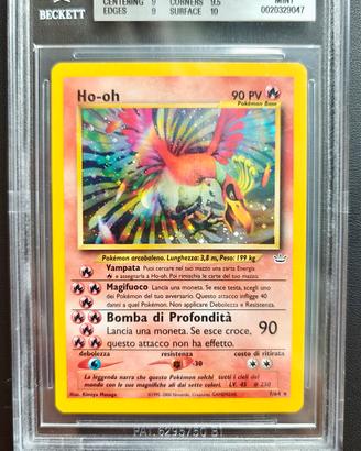 Carta Pokémon Ho-oh neo revelation bgs 9