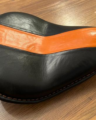 Sella Harley Davidson in cuoio