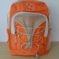 Zaino nuovo mai usato, col Arancio/Beige-foto