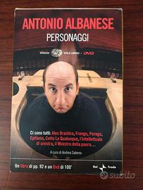 Antonio Albanese Personaggi - cofanetto DVD+Libro