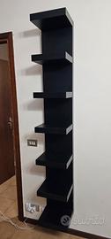 libreria scaffale a colonna sospeso ikea lack