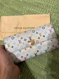 Portafoglio bianco louis vuitton