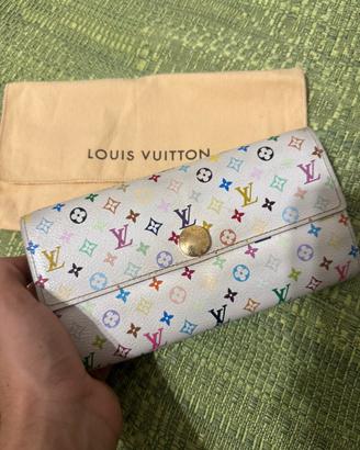 Portafoglio bianco louis vuitton