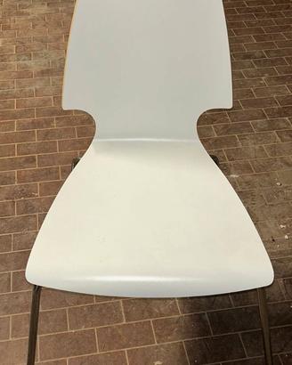 3 Sedie IKEA VILMAR bianche
