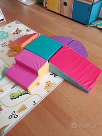 Blocchi costruzione in spugna per bambini