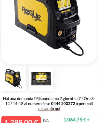 Esab rogue emp210