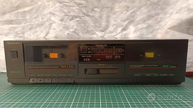 Piastra a cassette,  double deck Technics RS-B17W