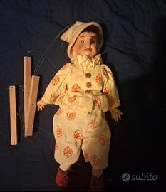 Pinocchio grande in ceramica 