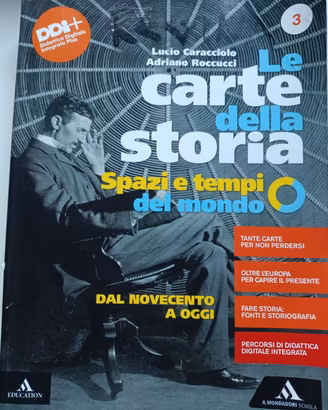 libro scolastico scuola s " Le carte della storia"