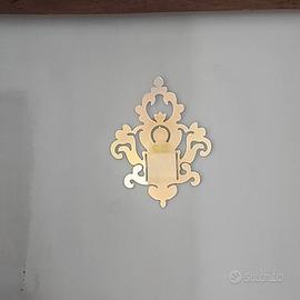 Coppia di lampade applique muro Anthea