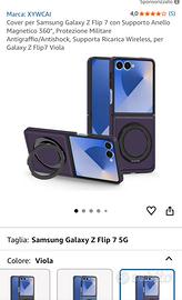 Custodia per Samsung Z Flip 7