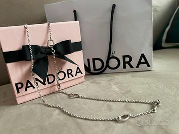 Collana pandora knotted heart