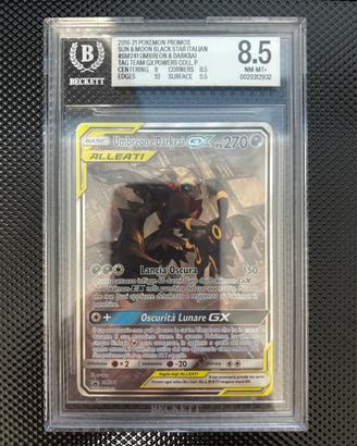 Umbreon & Darkrai GX Tag Team - Sole & Luna - BGS 