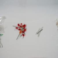 Diodi LED da 3mm 5mm a luce verde rossa blu bianca