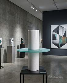 Cini & Nils Lampada da Tavolo Scultorea Alabastro