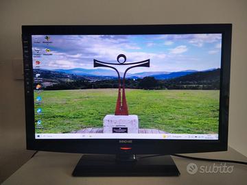 Monitor PC/Tv Inno-Hit 24” + lettore dvd interno 