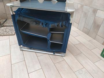 Mobiletto per veranda camper Cucinotto Mercury CT