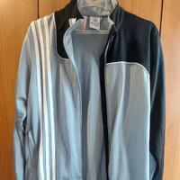 Felpa Adidas con zip da uomo - Taglia M