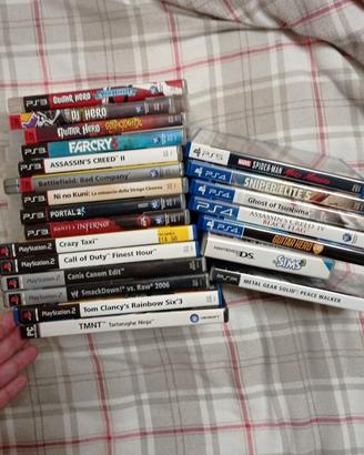 Giochi ps2/ps3/ps4/ps5/ds/pc