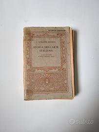 Libro Storia dell'Arte Italiana di G. Edoardo Mott