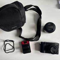 Kit Lumix GX80 con Obiettivi 12-32mm, 45-150mm