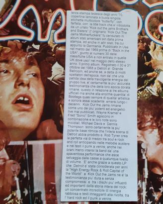 vinile  MC5 – Kick Out The Jams 3 stampa germ